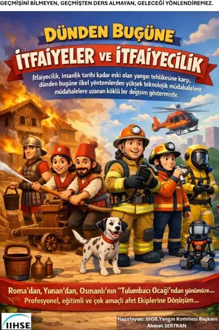 🔥 Knowing the Past, Managing the Future: A Journey Through the History of Firefighting 🚒 1 Dünden Bugüne İtfaiyeler ve İtfaiyecilik