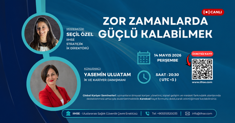 Zor Zamanlarda Güçlü Kalabilmek Yasemin Uluatam Seminer